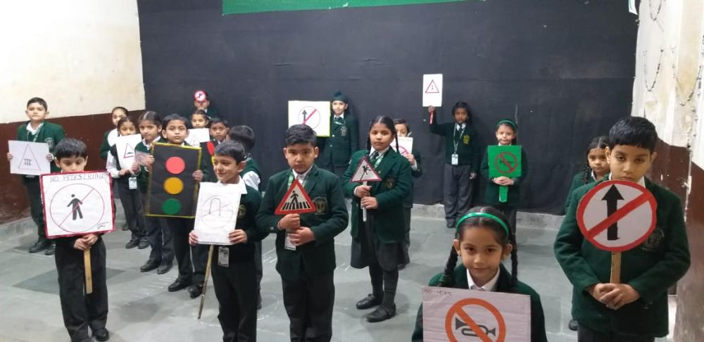 PRAFULL-The daily diary Activity on Traffic signs done in class 2A