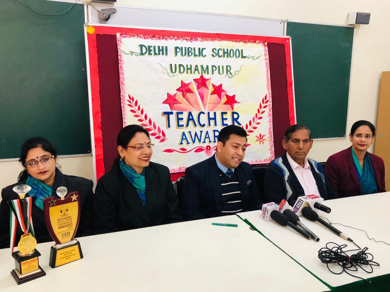 Delhi Public School Udhampur added National Teachers Award 2018-19 (03-12-2018)