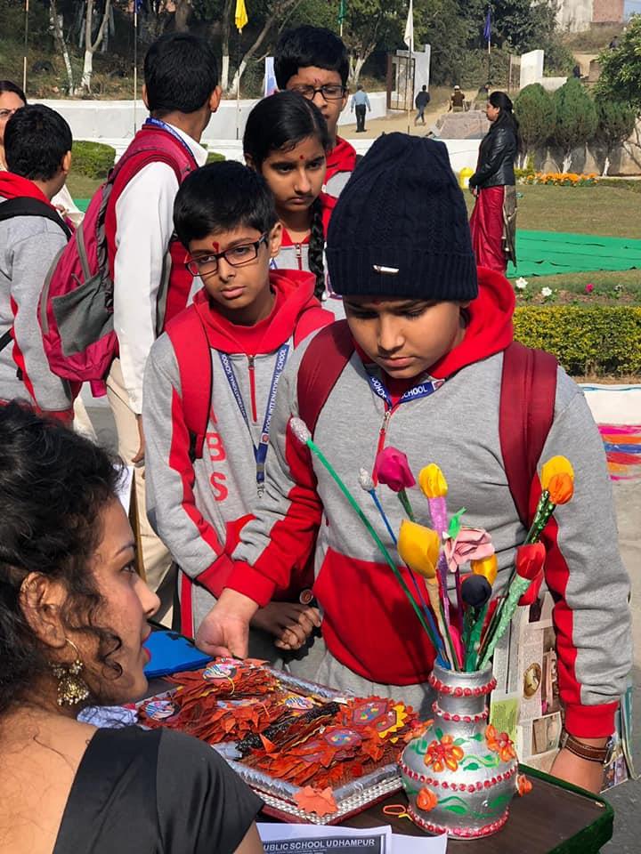 “Virtuosity - The Art & Craft Fest “ hosted by Delhi Public School Udhampur (23-11-2018)