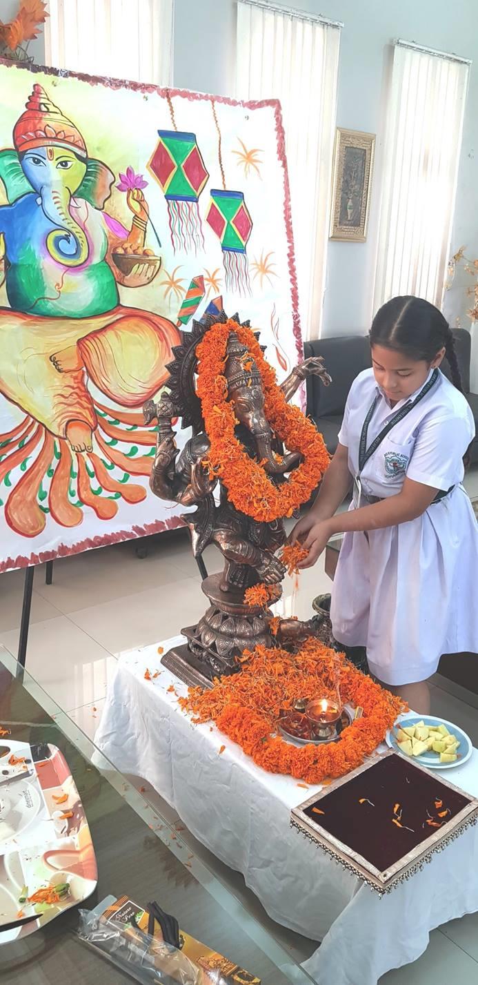 The birth anniversary of Lord Ganesha (13-9-2018)